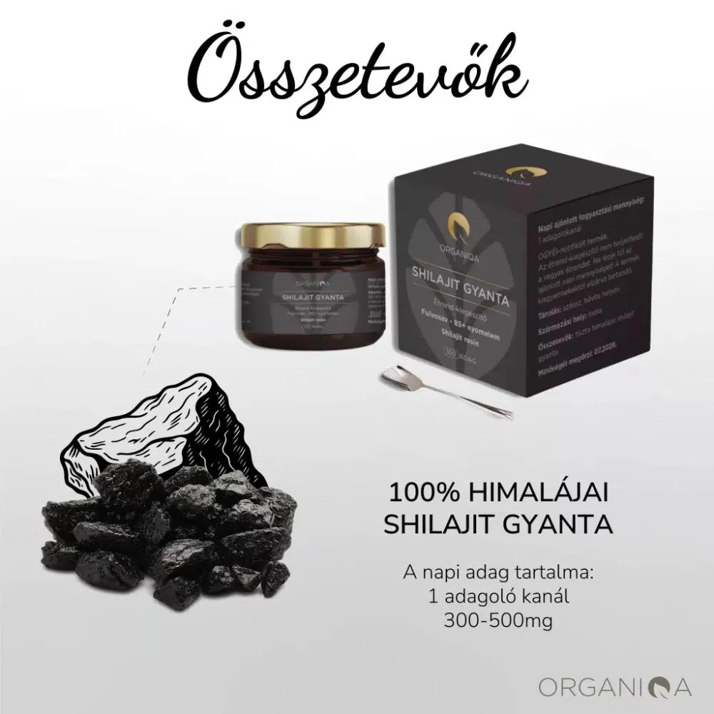 Organiqa Shilajit gyanta - 50g - Image 2 Organiqa Shilajit gyanta - 50g - Image 2