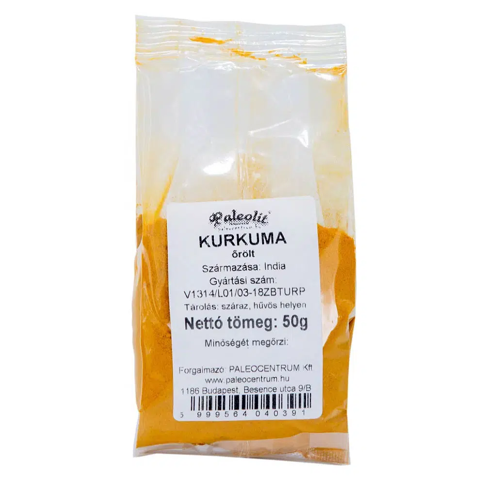 Paleolit Kurkuma őrölt - 50g Paleolit Kurkuma őrölt - 50g