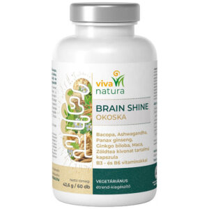 Viva Natura Brain Shine Okoska kapszula - 60db