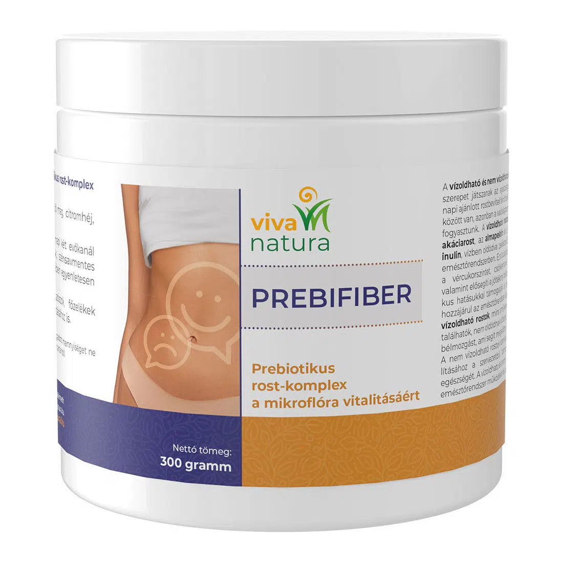 Viva Natura Prebifiber rost-komplex - 300g Viva Natura Prebifiber rost-komplex - 300g