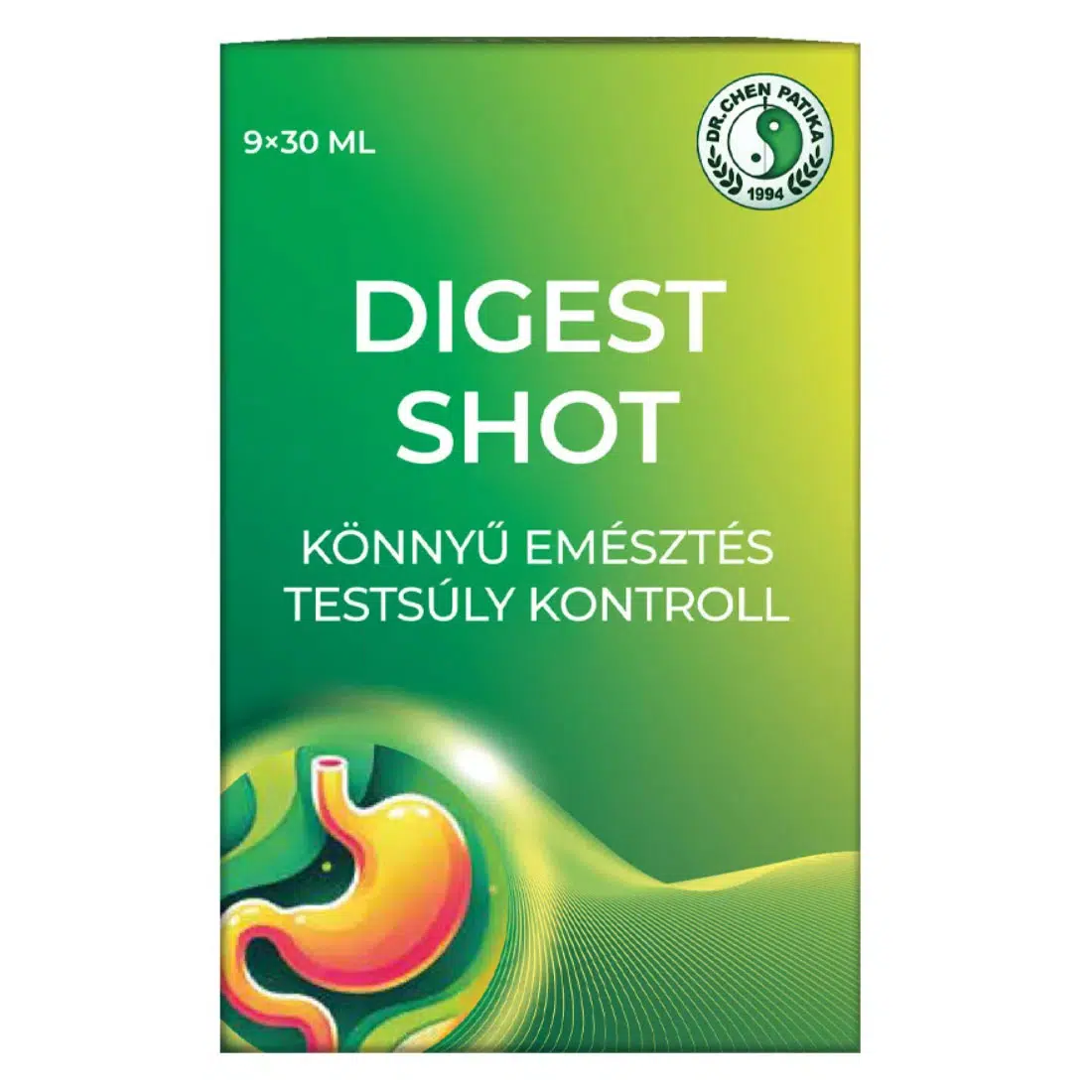 Dr. Chen Digest Shot ampulla - 9x30ml Dr. Chen Digest Shot ampulla - 9x30ml