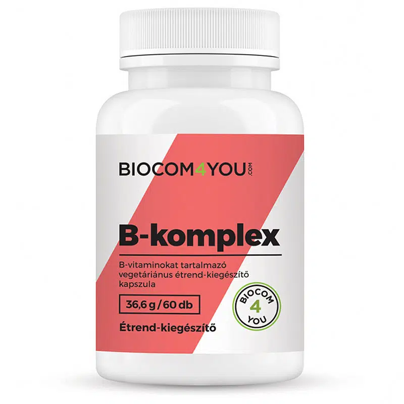 Biocom4You B-komplex kapszula - 60db Biocom4You B-komplex kapszula - 60db