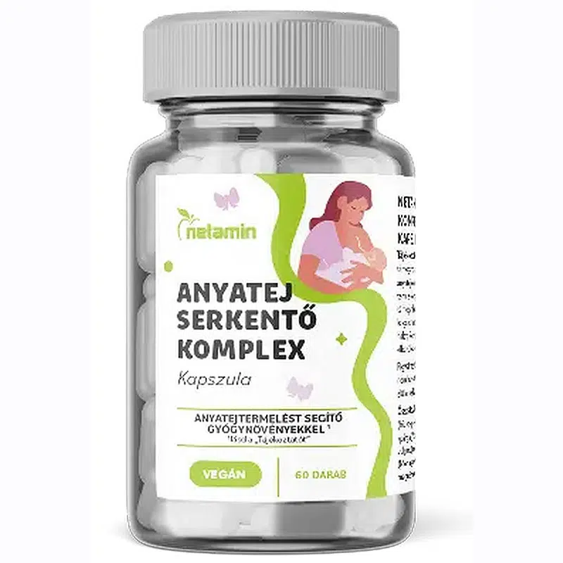 Netamin Anyatej Serkentő Komplex kapszula - 60db Netamin Anyatej Serkentő Komplex kapszula - 60db