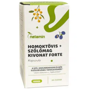 Netamin Homoktövis + Szőlőmag kivonat Forte kapszula - 60db