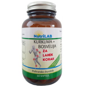 Nutrilab Kurkuma Boswellia Duo kapszula - 60db