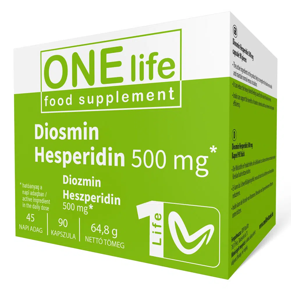 One Life Diozmin-Heszperidin kapszula - 90db One Life Diozmin-Heszperidin kapszula - 90db