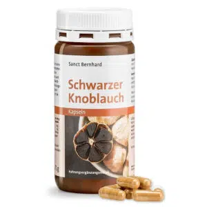 Sanct Bernhard Fekete Fokhagyma 500mg kapszula - 120db