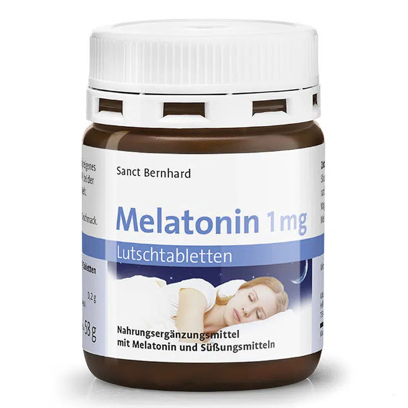 Sanct Bernhard Melatonin 1mg rágótabletta - 120db Sanct Bernhard Melatonin 1mg rágótabletta - 120db