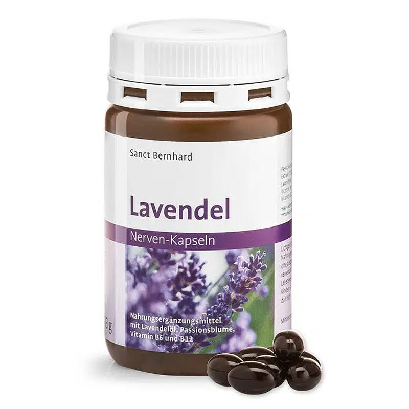 Sanct Bernhard Nyugalom kapszula Golgota+levendula olaj+B-vitaminok - 120db Sanct Bernhard Nyugalom kapszula Golgota+levendula olaj+B-vitaminok - 120db