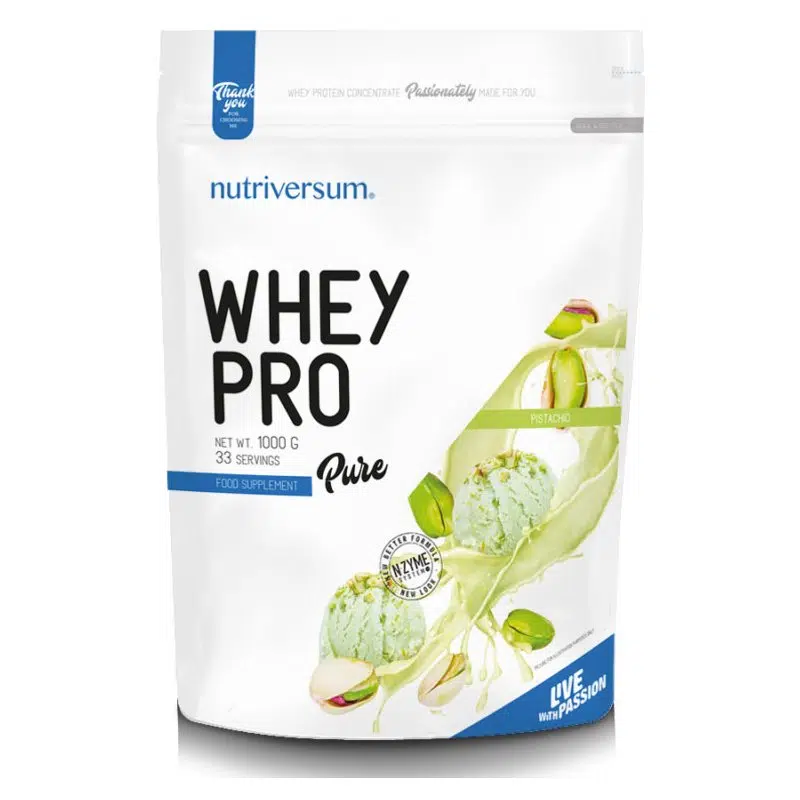 Nutriversum PURE-Whey Pro pisztácia 1000g Nutriversum PURE-Whey Pro pisztácia 1000g