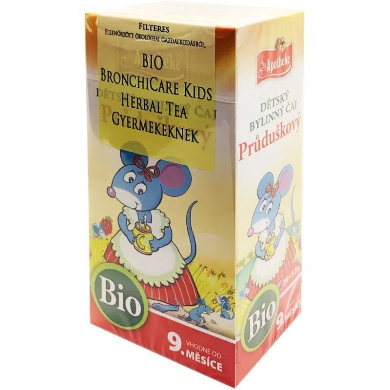 Apotheke Bio Bronchicare Herbal tea gyermekeknek 20 filter Apotheke Bio Bronchicare Herbal tea gyermekeknek 20 filter