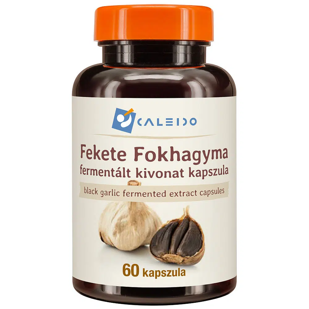 Caleido Fekete Fokhagyma fermentált kivonat kapszula - 60db Caleido Fekete Fokhagyma fermentált kivonat kapszula - 60db