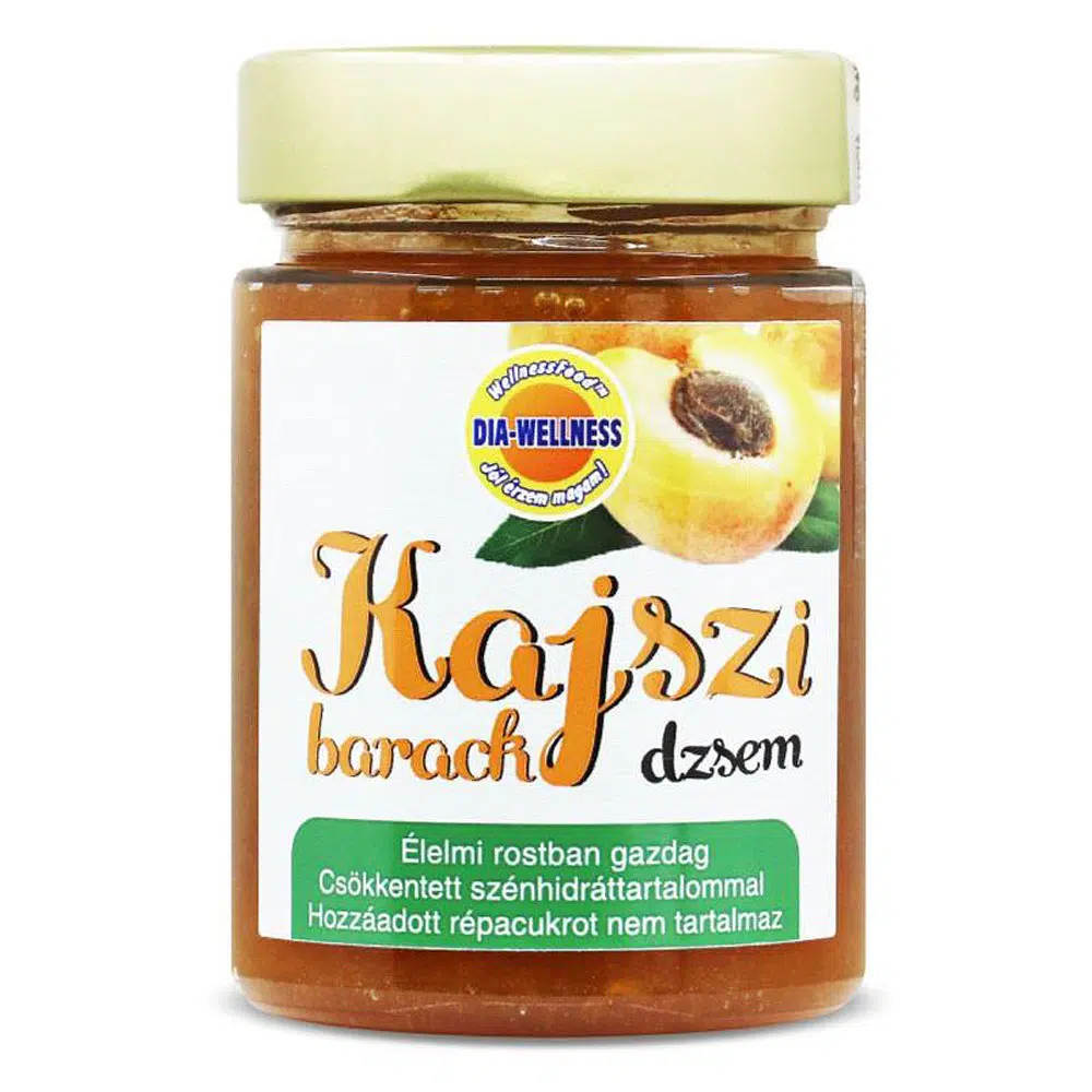 Dia-wellness dzsem kajszibarack 380g Dia-wellness dzsem kajszibarack 380g