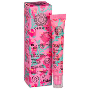 Natura Siberica C-Berrica Pink Calluna Ragyogásfokozó Szemkörnyékápoló roll-on gélkrém - 20ml