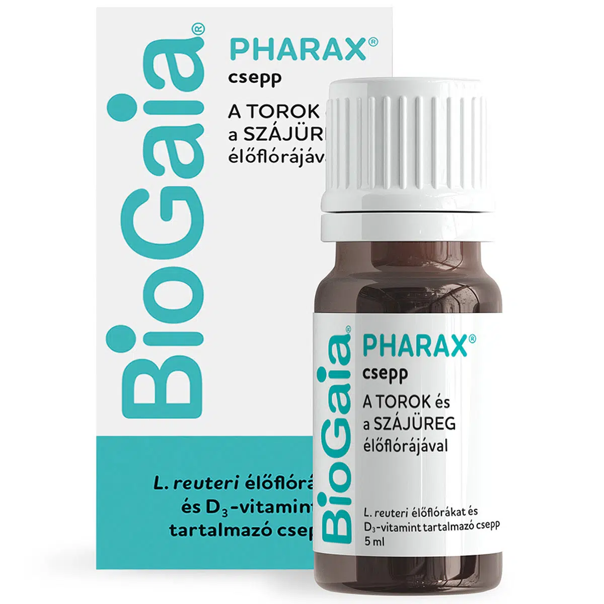 Biogaia Pharax élőflórát tartalmazó csepp - 5ml Biogaia Pharax élőflórát tartalmazó csepp - 5ml