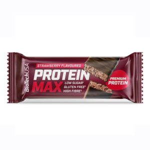 Biotech USA Protein Max protein szelet eper - 45g