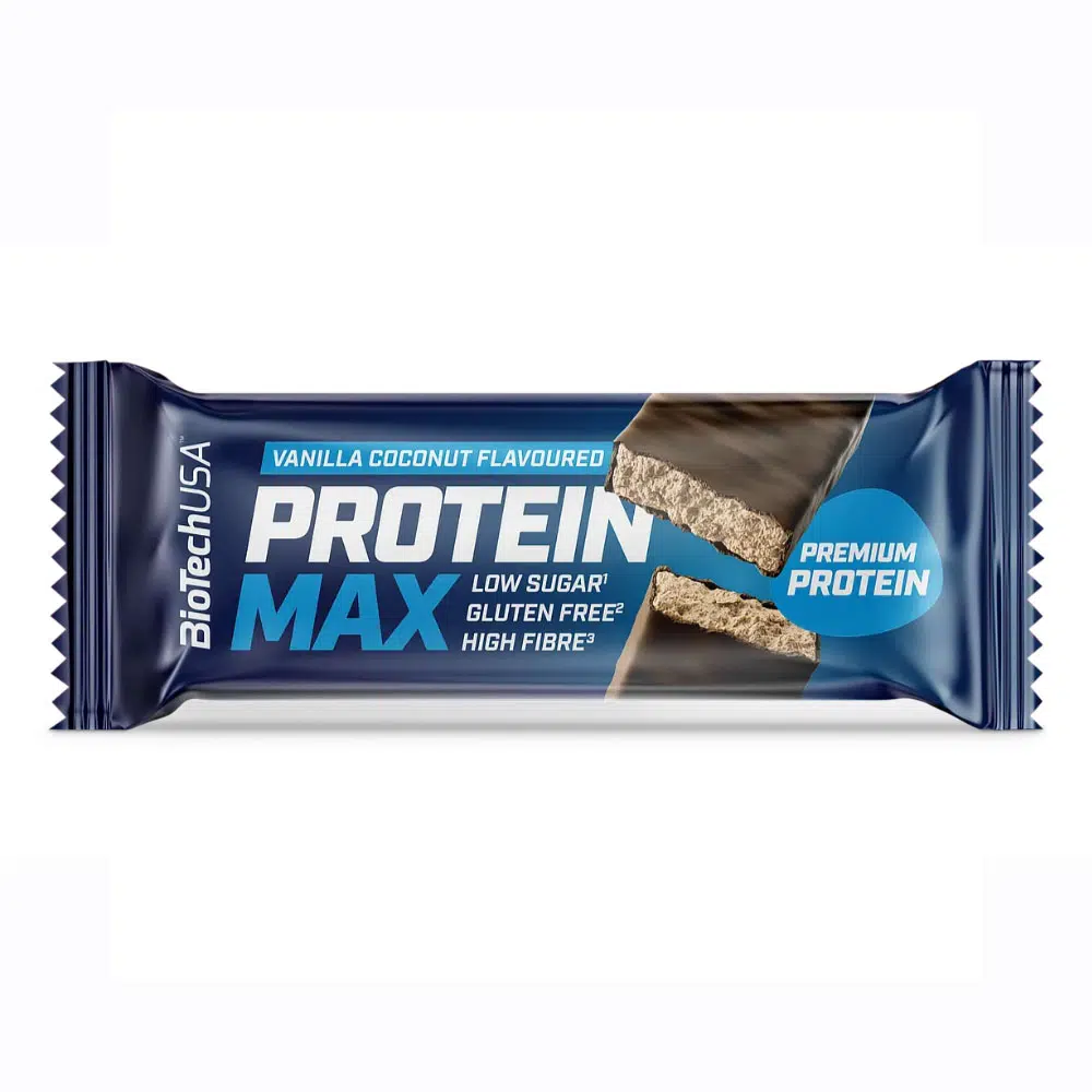 Biotech USA Protein Max protein szelet kókusz-vanília - 45g Biotech USA Protein Max protein szelet kókusz-vanília - 45g