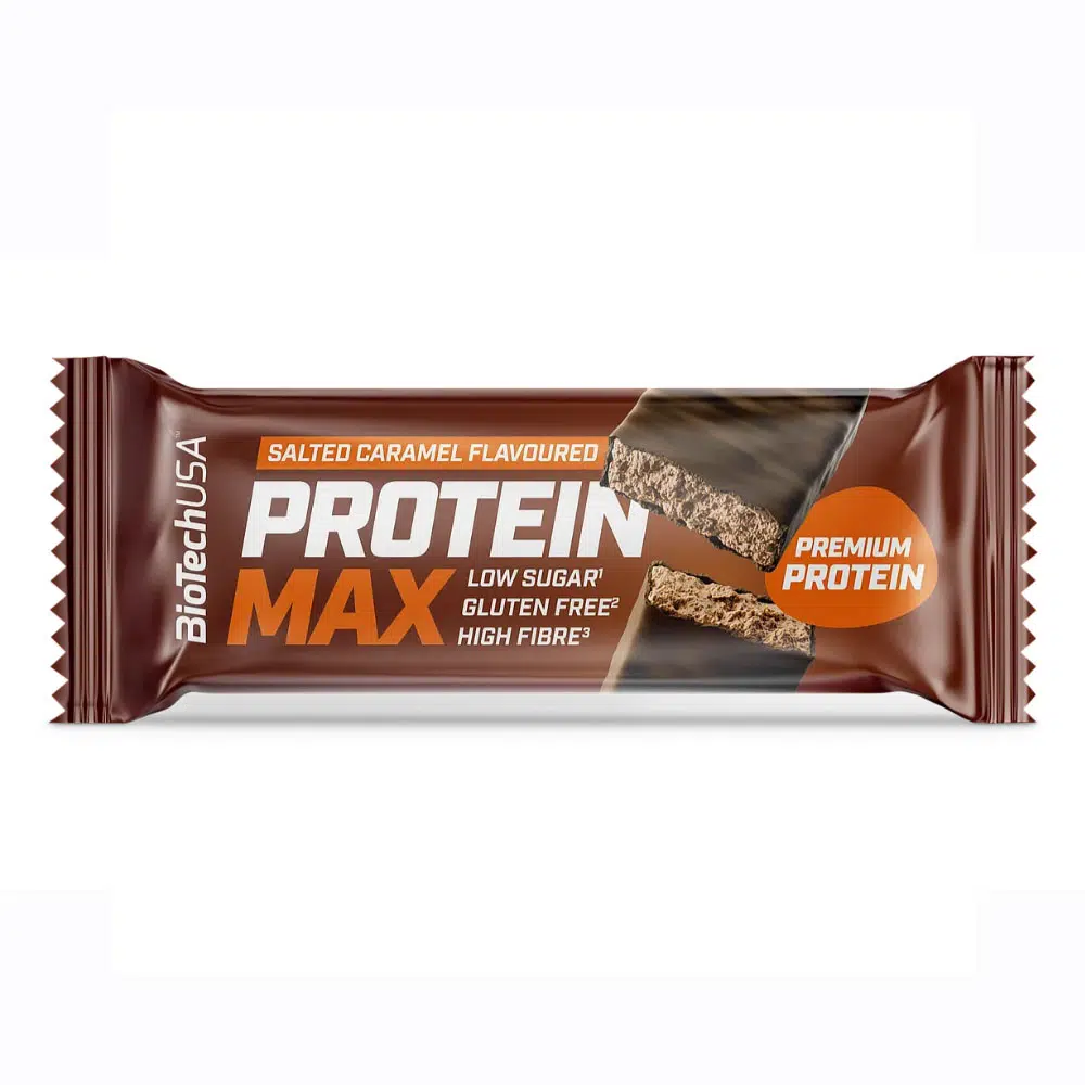 Biotech USA Protein Max protein szelet sós karamell - 45g Biotech USA Protein Max protein szelet sós karamell - 45g