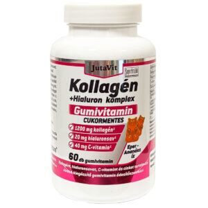 JutaVit Kollagén Komplex cukormentes gumivitamin - 60db