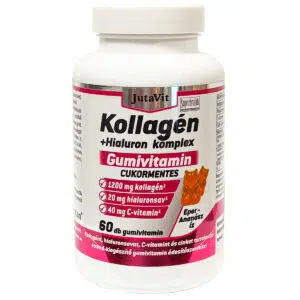 JutaVit Kollagén Komplex cukormentes gumivitamin - 60db
