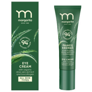 Margarita Szemkörnyékápoló krém bio aloevera-kivonattal és biokollagénnel - 15ml