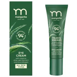 Margarita Szemkörnyékápoló krém bio aloevera-kivonattal és biokollagénnel - 15ml
