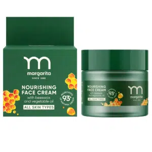 Margarita Tápláló arckrém méhviasszal és növényi olajjal - 50ml