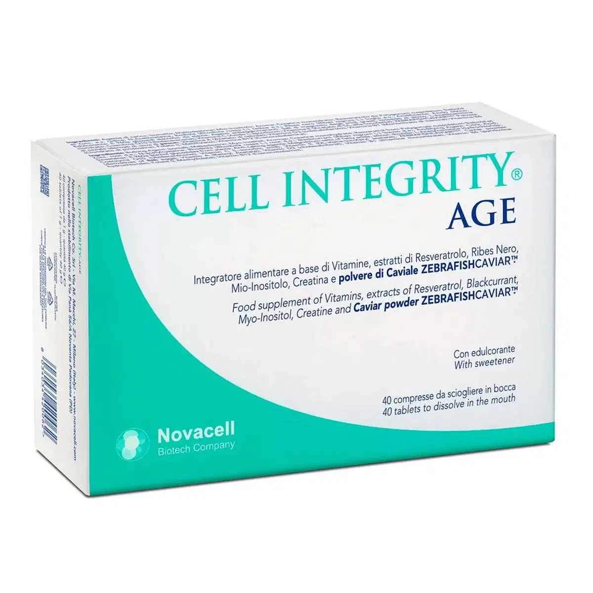 Novacell Cell Integrity Age citrusos ízű szopogató tabletta - 40db Novacell Cell Integrity Age citrusos ízű szopogató tabletta - 40db