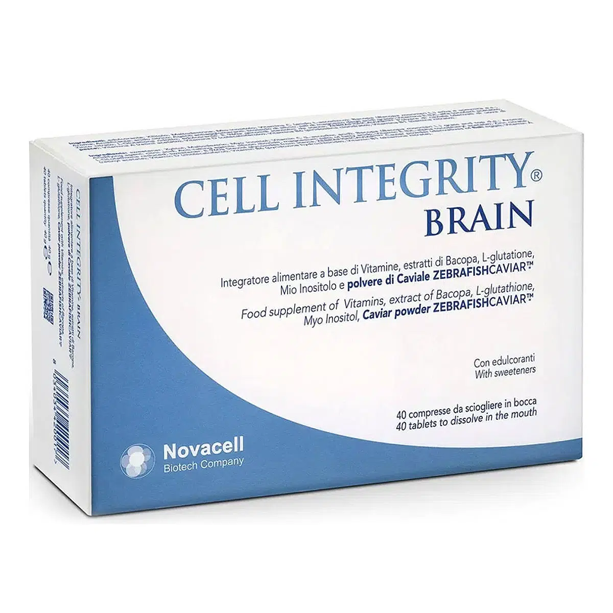 Novacell Cell Integrity Brain citrusos ízű szopogató tabletta - 40db Novacell Cell Integrity Brain citrusos ízű szopogató tabletta - 40db