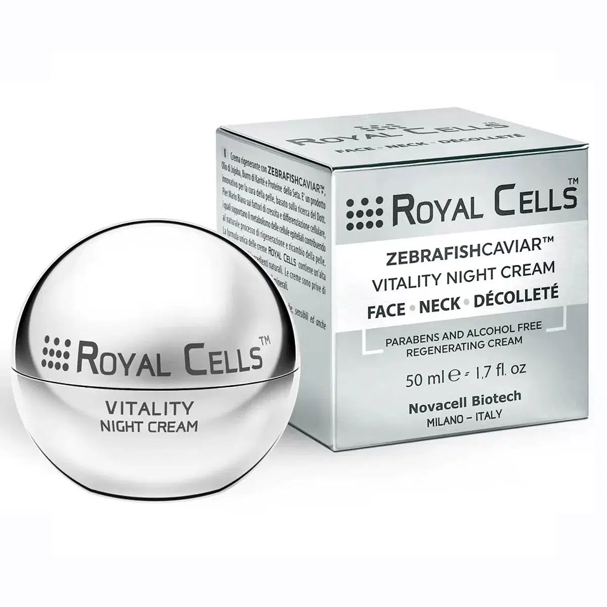Royal Cells Vitality Night Cream hidratáló és regeneráló éjszakai krém - 50ml Royal Cells Vitality Night Cream hidratáló és regeneráló éjszakai krém - 50ml