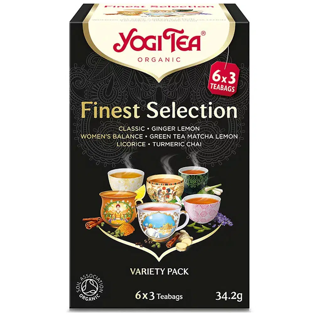 Yogi Bio Teaválogatás a legfinomabbakból - 6x3 filter Yogi Bio Teaválogatás a legfinomabbakból - 6x3 filter