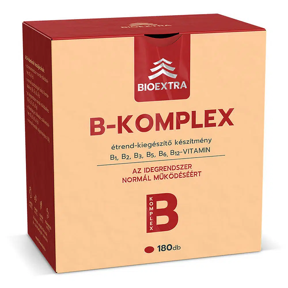 Bioextra B-komplex kapszula - 180db Bioextra B-komplex kapszula - 180db