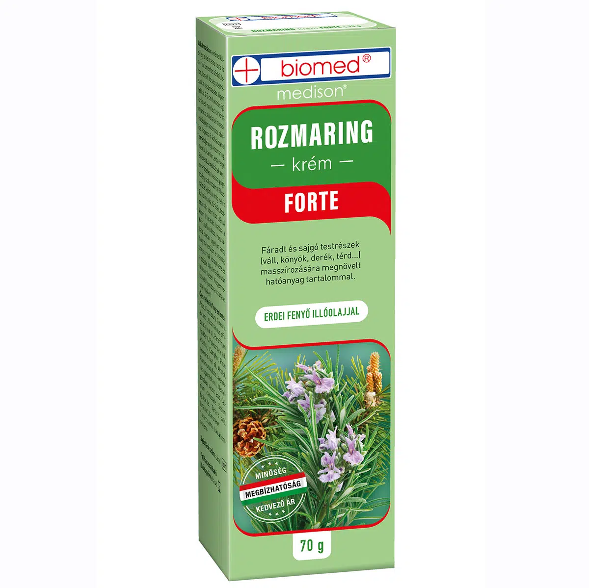 Biomed rozmaring krém forte 70 g Biomed rozmaring krém forte 70 g