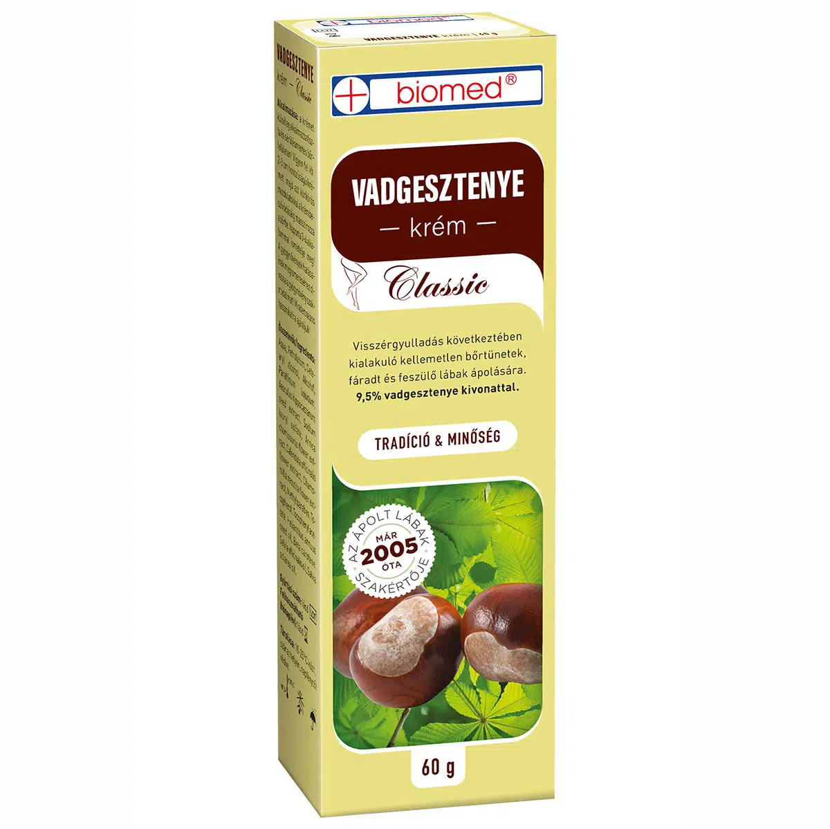 Biomed vadgesztenye krém 60 g Biomed vadgesztenye krém 60 g