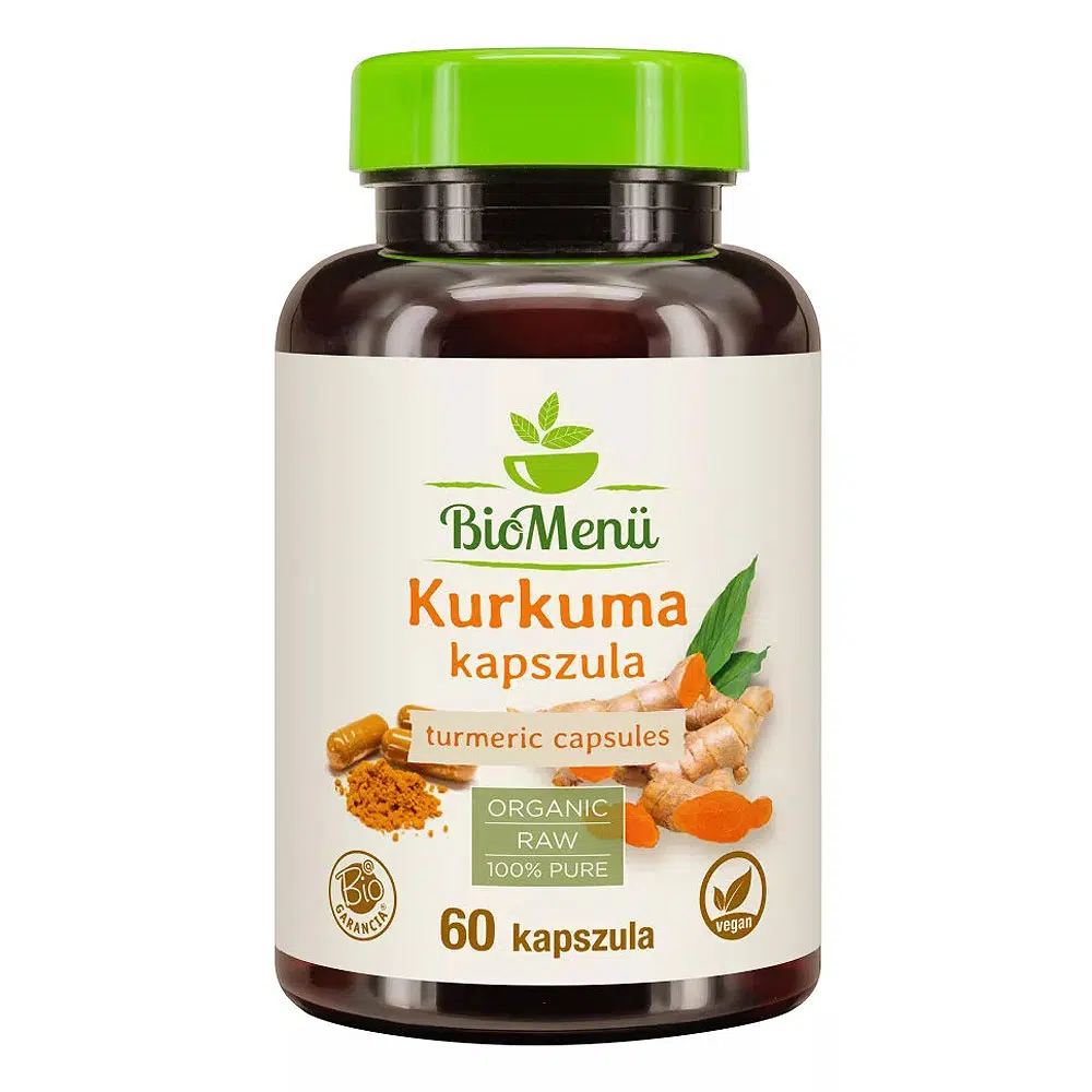 Biomenü Bio Kurkuma kapszula 60db Biomenü Bio Kurkuma kapszula 60db