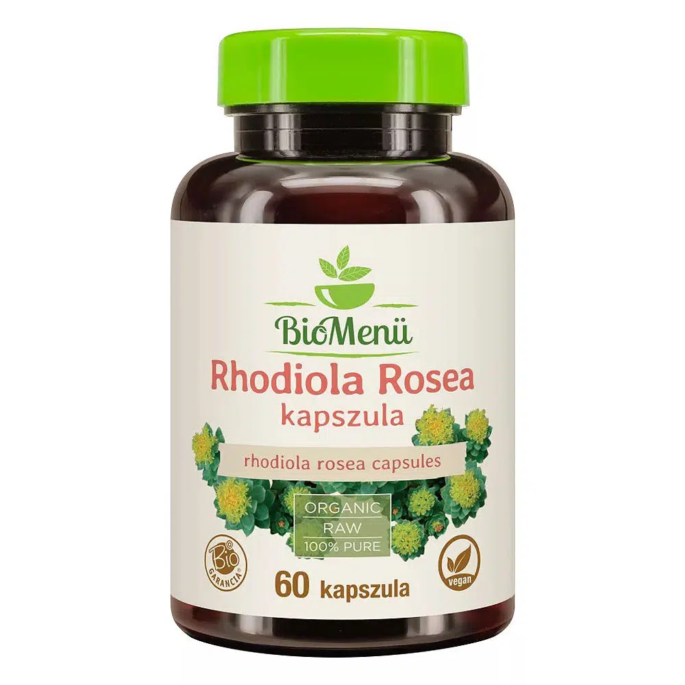 Biomenü Bio Rhodiola Rosea kapszula 60db Biomenü Bio Rhodiola Rosea kapszula 60db