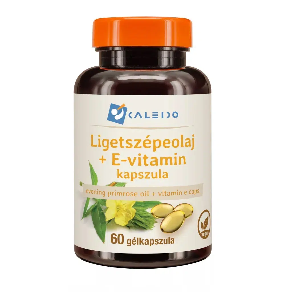 Caleido LIGETSZÉPEOLAJ+E-vitamin gélkapszula 60db Caleido LIGETSZÉPEOLAJ+E-vitamin gélkapszula 60db