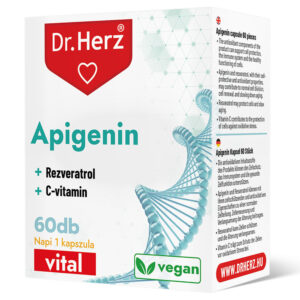 Dr. Herz Apigenin+Rezveratrol+C-vitamin kapszula - 60db
