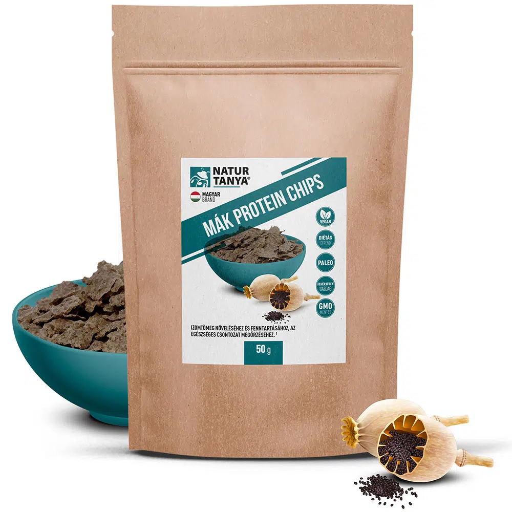 Natur Tanya Mák Protein Chips - 50g Natur Tanya Mák Protein Chips - 50g