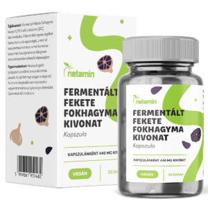 Netamin Fermentált Fekete fokhagyma kivonat kapszula 30db