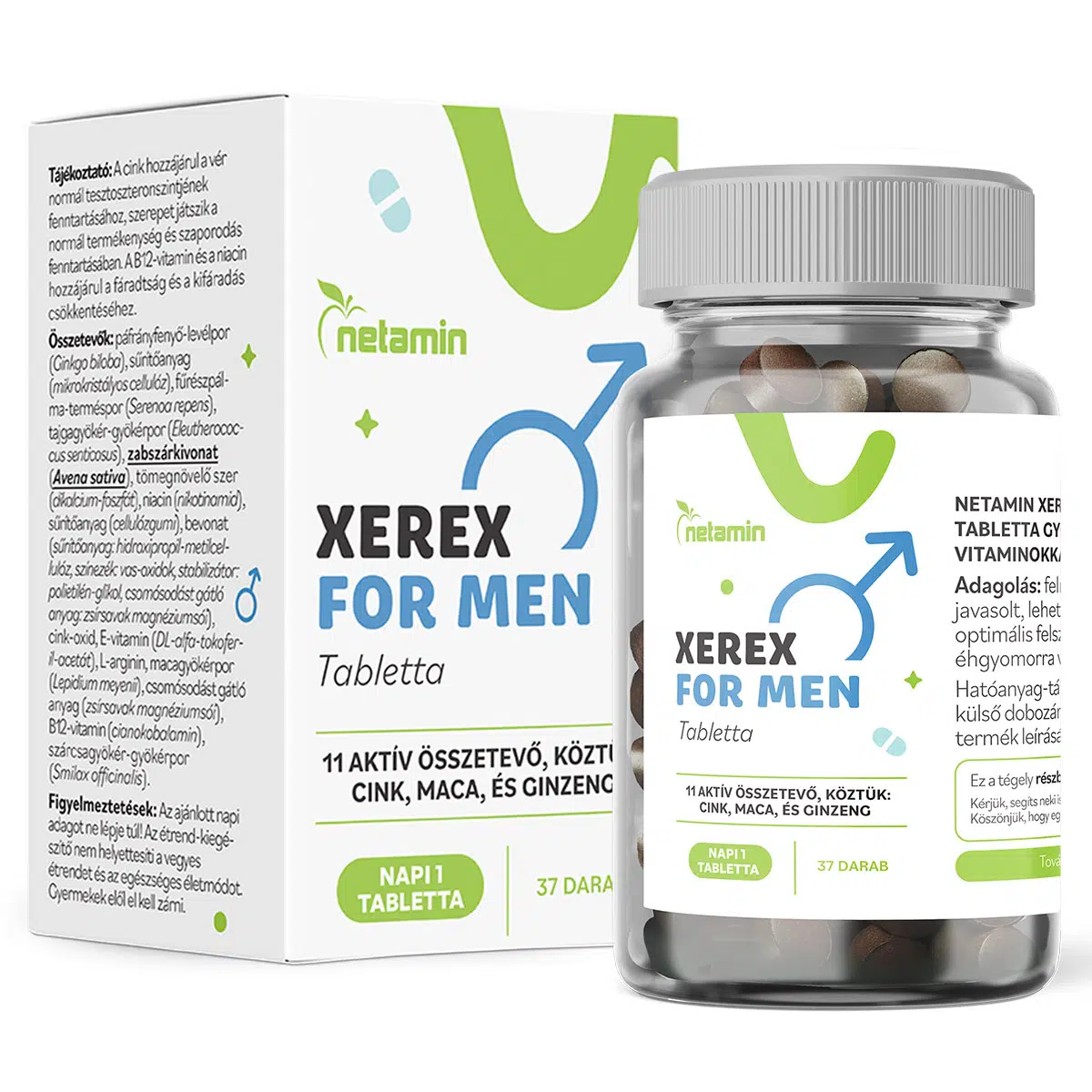 Netamin Xerex for men tabletta 37db Netamin Xerex for men tabletta 37db