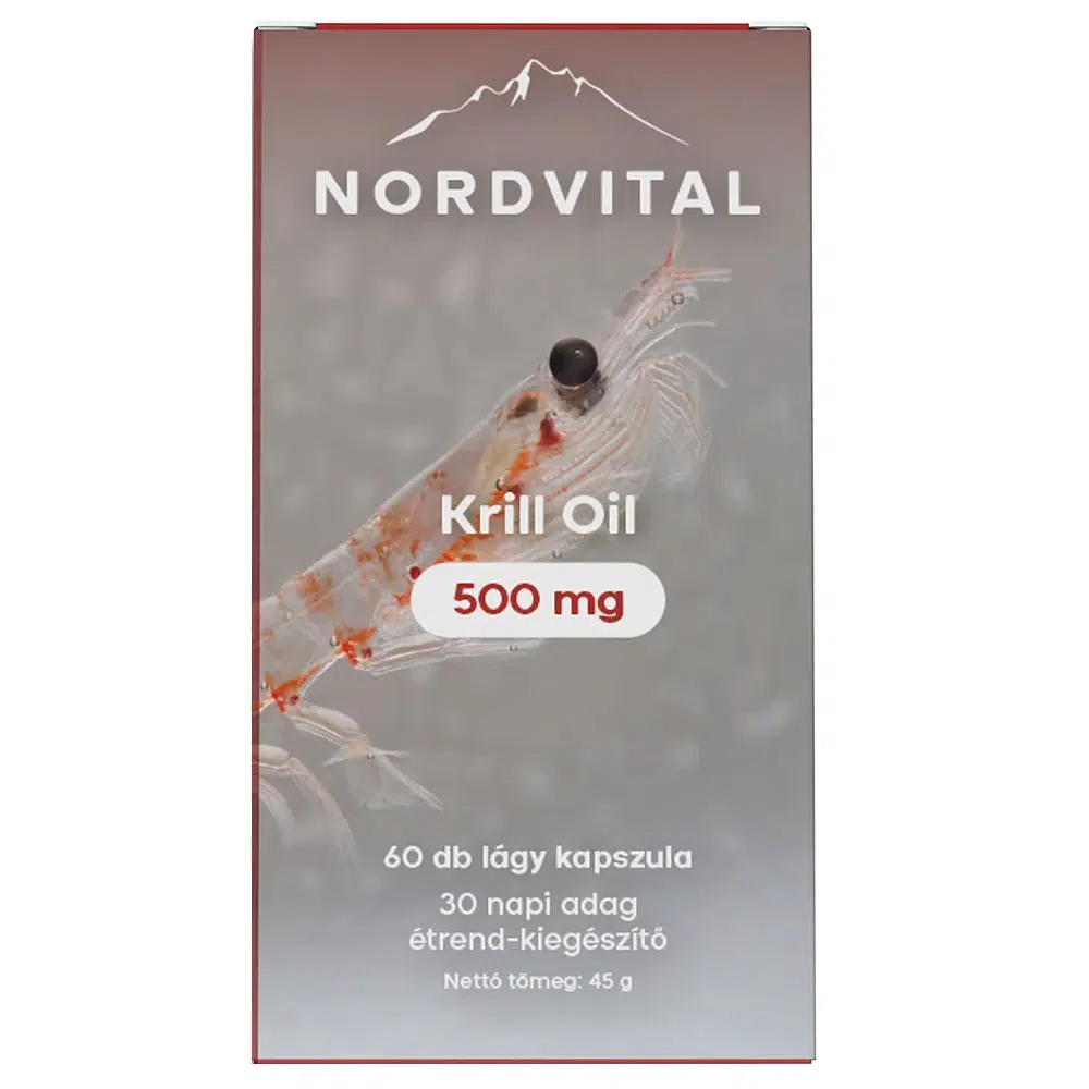 Nordvital Krill Olaj kapszula - 60db Nordvital Krill Olaj kapszula - 60db