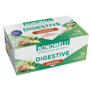 Bonomelli Digestive emésztést segítő étrend-kiegészítő tea infúzió (Marnys) - 14db 1 adagos  tasakos