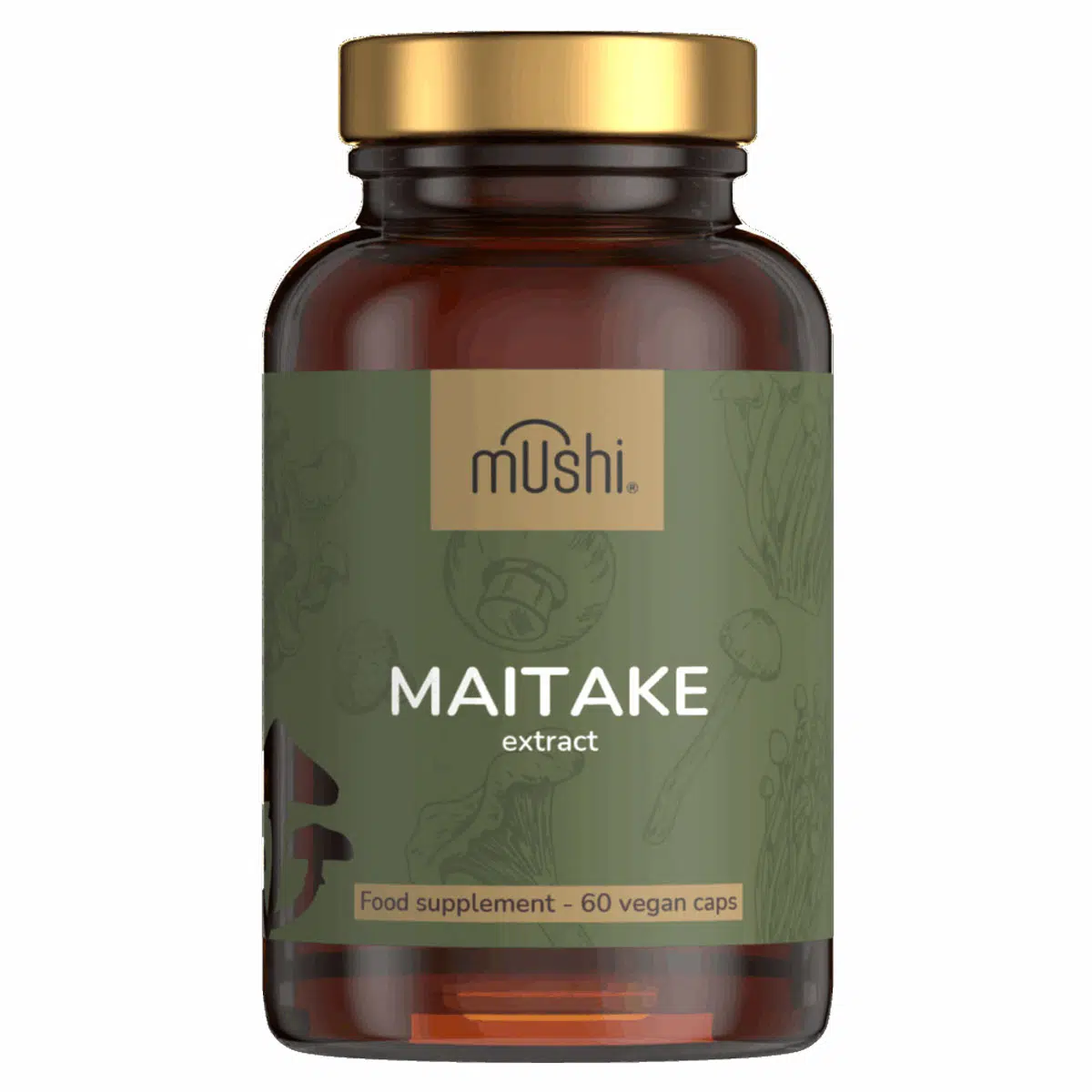 Mushi Maitake (Bokrosgomba) kivonat kapszula 60db Mushi Maitake (Bokrosgomba) kivonat kapszula 60db