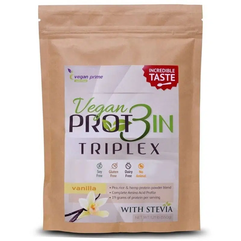 Netamin Vegan Prot3in Triplex 550g vanília Netamin Vegan Prot3in Triplex 550g vanília