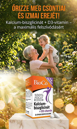 BioCo Kalcium-biszglicinát+D3-vitamin filmtabletta