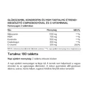 Vitaking Joint Formula - Ízületvédő tabletta - 180db - Image 2 Vitaking Joint Formula - Ízületvédő tabletta - 180db - Image 2