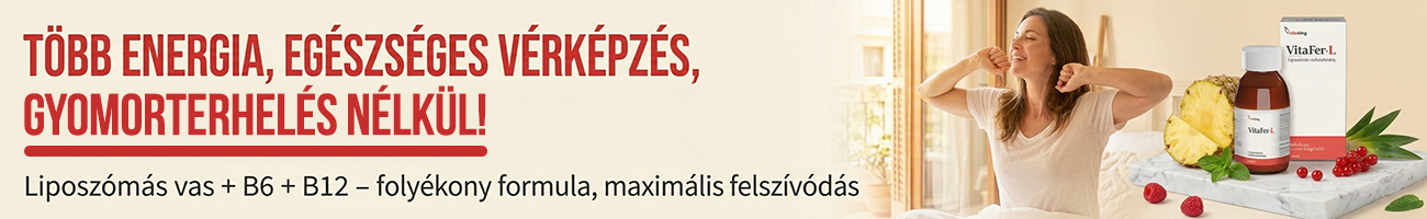 Vitaking VitaFer-L liposzómás vas készítmény – 120ml