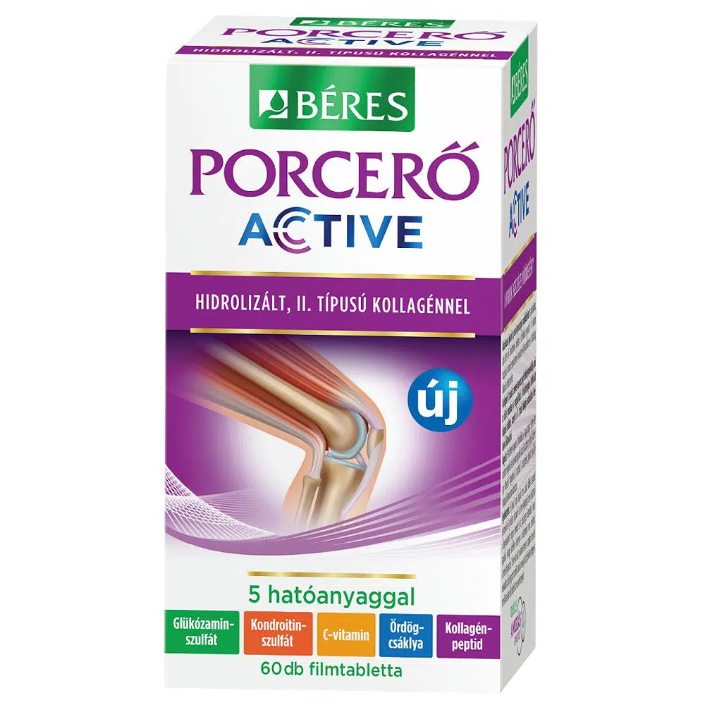 Béres Porcerő Active filmtabletta - 60db Béres Porcerő Active filmtabletta - 60db