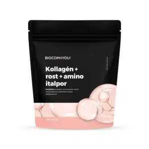 Biocom4You Kollagén+Rost+Amino Italpor, Natúr ízű doypack 510g